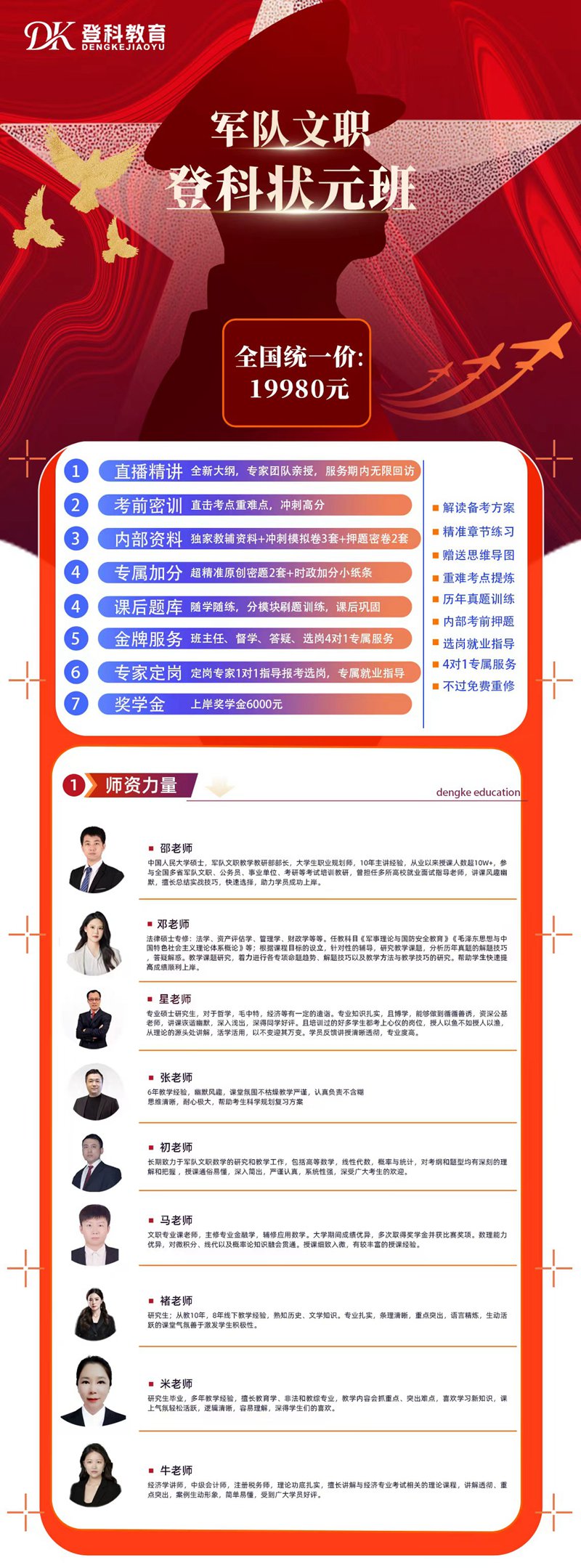 军队文职登科状元班